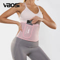VBOSi 0638 Neoprene Elastic Waist Support Belt Tummy Control Fat Burning Weight Loss Adjustable Waist Trimmer Thermal Sweat