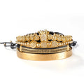F172 a Jewelry Sets Mens Bracelets  Stone Crown Luxury Manufacturer Rose Gold Bracelet for Men