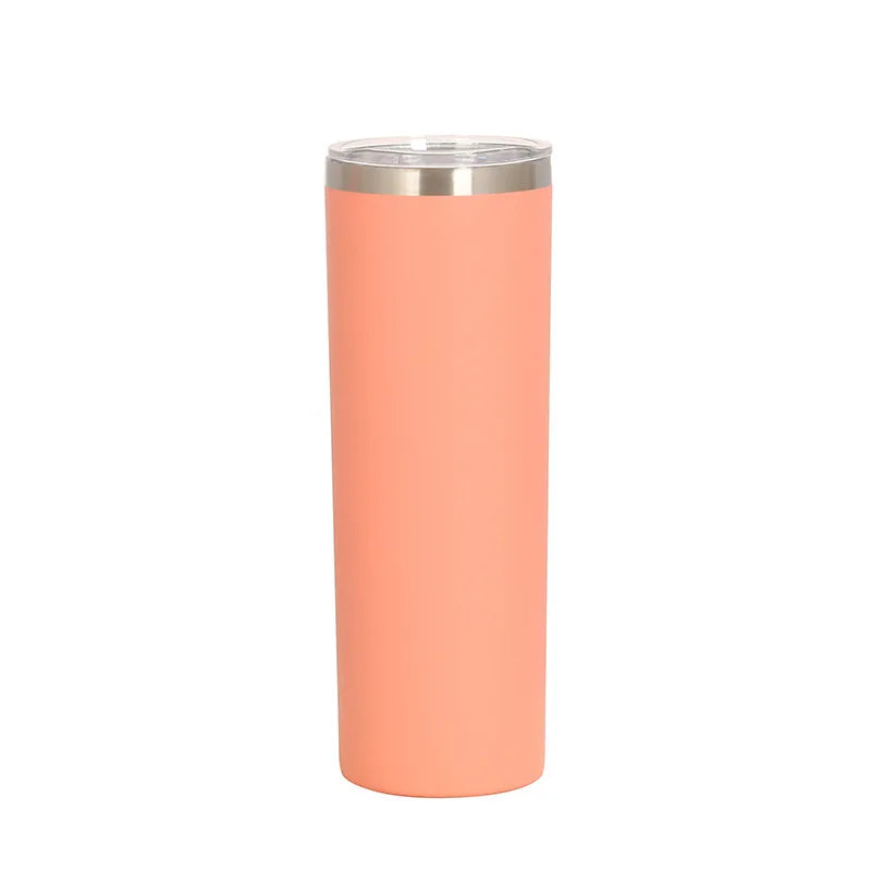20oz Portable Tumbler with Lid Double Wall Stainless Steel Mug