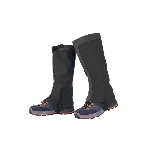 WOQI Hiking Waterproof Boot Leg Gaiters for Walking Climbing Hunting Skiing -Breathable Windproof Snow Gaiters for Men and Women