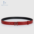 For Custom Casual Split Cowhide Leather Western Belt for Women with Steel Buckle 29mm for BF-2494-B Comfortable Accessory