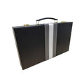 Educational Indoor Family Backgammon Set-Premium PU & Wooden Foldable Magnetic Eco-Friendly Luxury Customizable