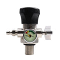 Regulator PCP 4500psi Chrome Plated Brass M18*1.5 Thread Air Tank Gas Cylinder Valve for Paintball & Diving