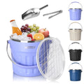 Watersy 260oz Double Wall Ice Bucket New Hot Sale 304 Stainless Steel Ice Pail Reusable Drinkware Adult for Sport Party Bar