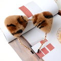 Fashion Fox Cat Ear Hair Band Popular Plush Cat Ear Headband Black White Soft Real Fur Hairband Party Cosplay Hair Accessories