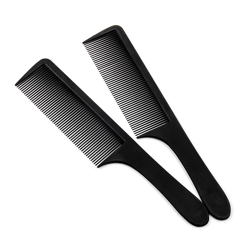 TIANBA Best Seller Salon Styling Carbon Fibre Anti-static Heat-resistant Flat Top Cutting Comb for Home & Salon Use
