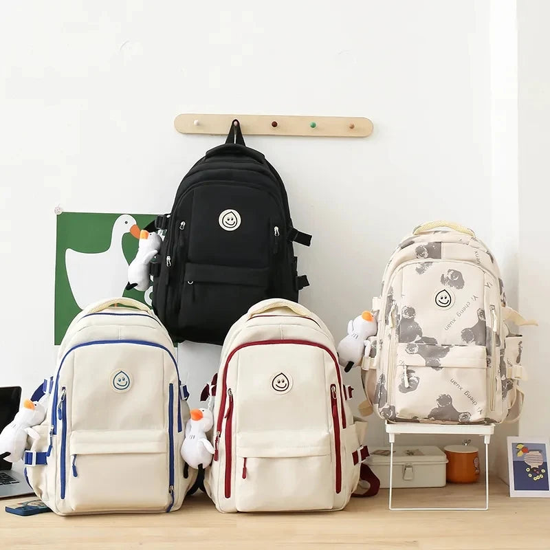 Wholesale School Student Backpack for Girls Large Capacity Schoolbag Book Computer Storage Rucksack Travel Bags Laptop Backpack