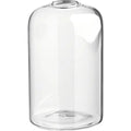 Handmade Clear Borosilicate Cylinder Glass Cloche Bud Vase for Home Decoration Wedding Decoration