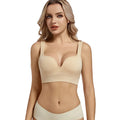 Women's Seamless Sports Bralette New Design Wireless Compression Crop Tank Tops for Yoga Strapless Super Comfortable Breathable