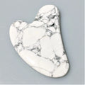 Huiying Beauty personal care Chinese cosmetic howlite stone gua sha stone facial massager