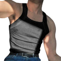 New Arrival Sport Tank Top Breathable Muscle Vest Custom Logo Workout Wear Sleeveless Fitness Rib Tops Men Gym Tank Top