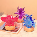 DIY Aromatherapy Candle Silicone Mold Glue Insect Series Folk Art Style Butterfly Bee Ant Gypsum Cement Pendant Made From Resin