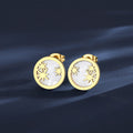 SP-LAM Gold Plated Jewelry Geometric Stainless Earrings Wholesale Flower 14K Stud Designs Women's Earring
