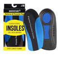 3/4 Length Plantar Fasciitis Arch Support InsolesOrthotics Shoe Inserts for High Arch Flat Feet Over-Pronation Heel Pain