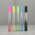 Screen Printing Portable Travel Size Gradient Black Small Glass Vials Tester Glass Perfume Bottle 10ml
