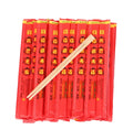Fully Packed Customized High-end Design Paper Bags Japanese Disposable Bamboo Chopsticks Set Price Chop Sticks With Logo Emblem