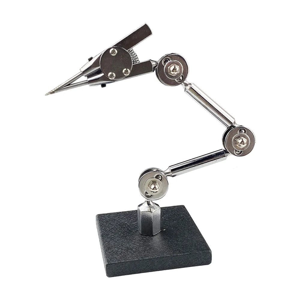 Universal Benchtop Single Head Welding Jig Three-handed Soldering Helping Hand Welding Fixture for Jewelry Welding MegaBDM