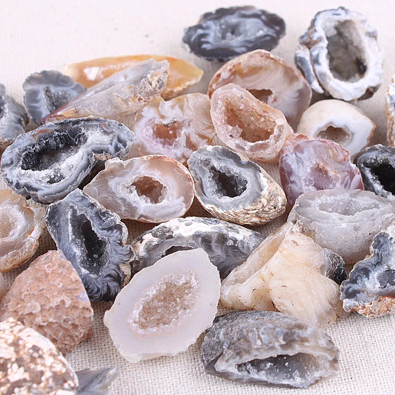 Crystals Crystal Crafts Wholesale Energy Restorative Reiki Powder Agate Transparent Gypsum Ore
