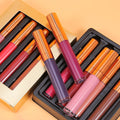 Choose Your Own Lipstick Color Set Custom Logo Long Lasting Liquid Matte Lipstick Kit Waterproof Vegan Matte Liquid Lipstick Set