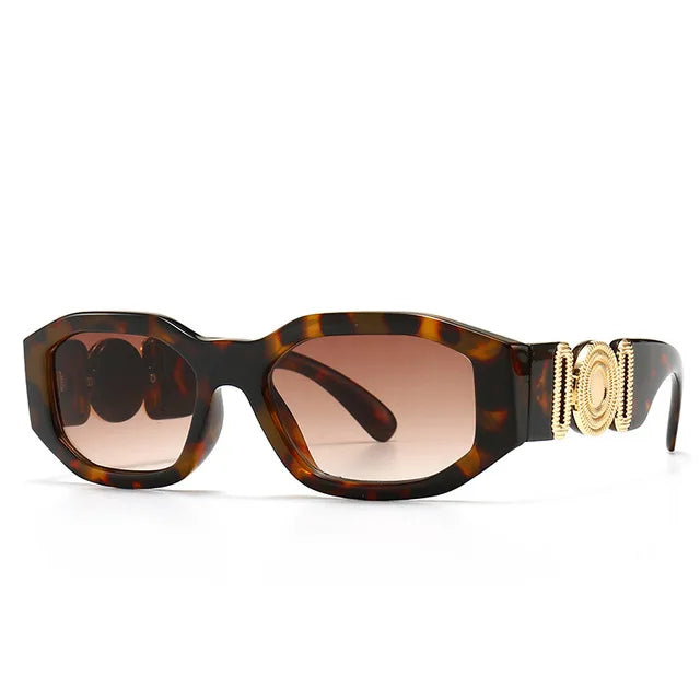 Classic Designer Ladies Sunglasses 2021 Men Retro Small Frame Gradient Color Lenses Fashion Accessories UV400 Sunglasses Women