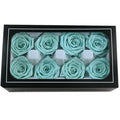 Wholesale 4-5cm Red Black Natural Fresh Flowers Head Natural Preserved Roses for Diy Gift  Valentine Wedding Material