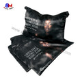 Customize Premium Hair Packaging Wig Storage Gift Satin Zip Bag Soft Hair Silk Satin Zipper Bag With Custom Logo