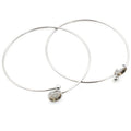 8mm DIY Bracelet Blank Base Round Glass Cabochon 316 Stainless Steel Adjustable Bangle Base Bracelet Bezel Setting