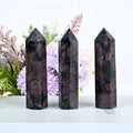 Factory-direct High Quality Polished Natural Garnet Crystal Tower Healing Stone for Decoration