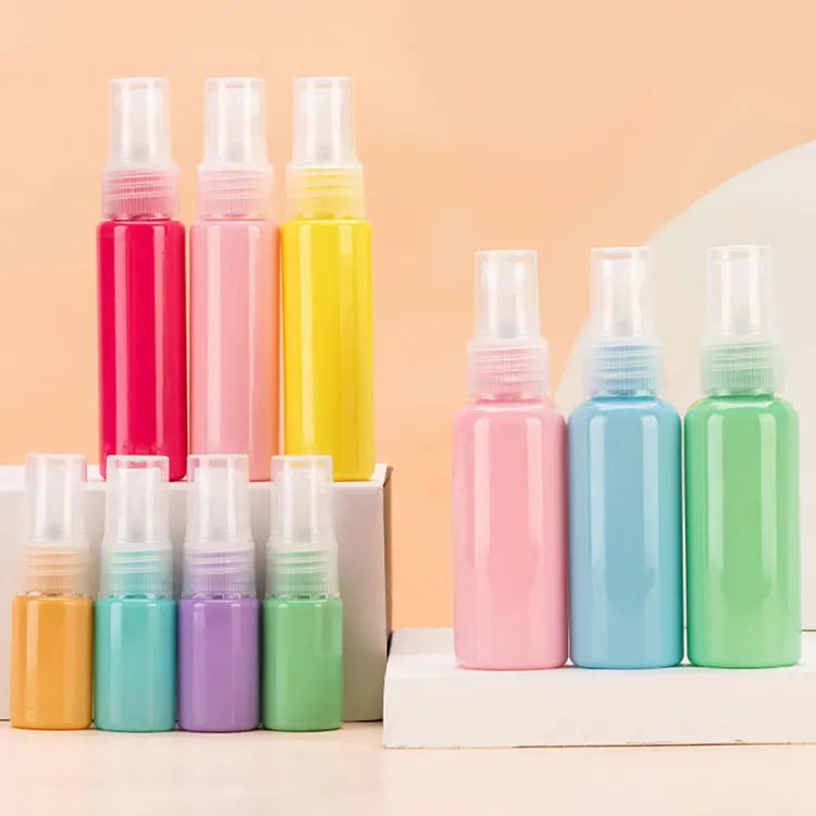 Empty Lotion Spray Pump Bottle 10Ml/30Ml/50Ml Cosmetic Packaging Lotion Essential Oil Perfume Spray Travel Sample Vial