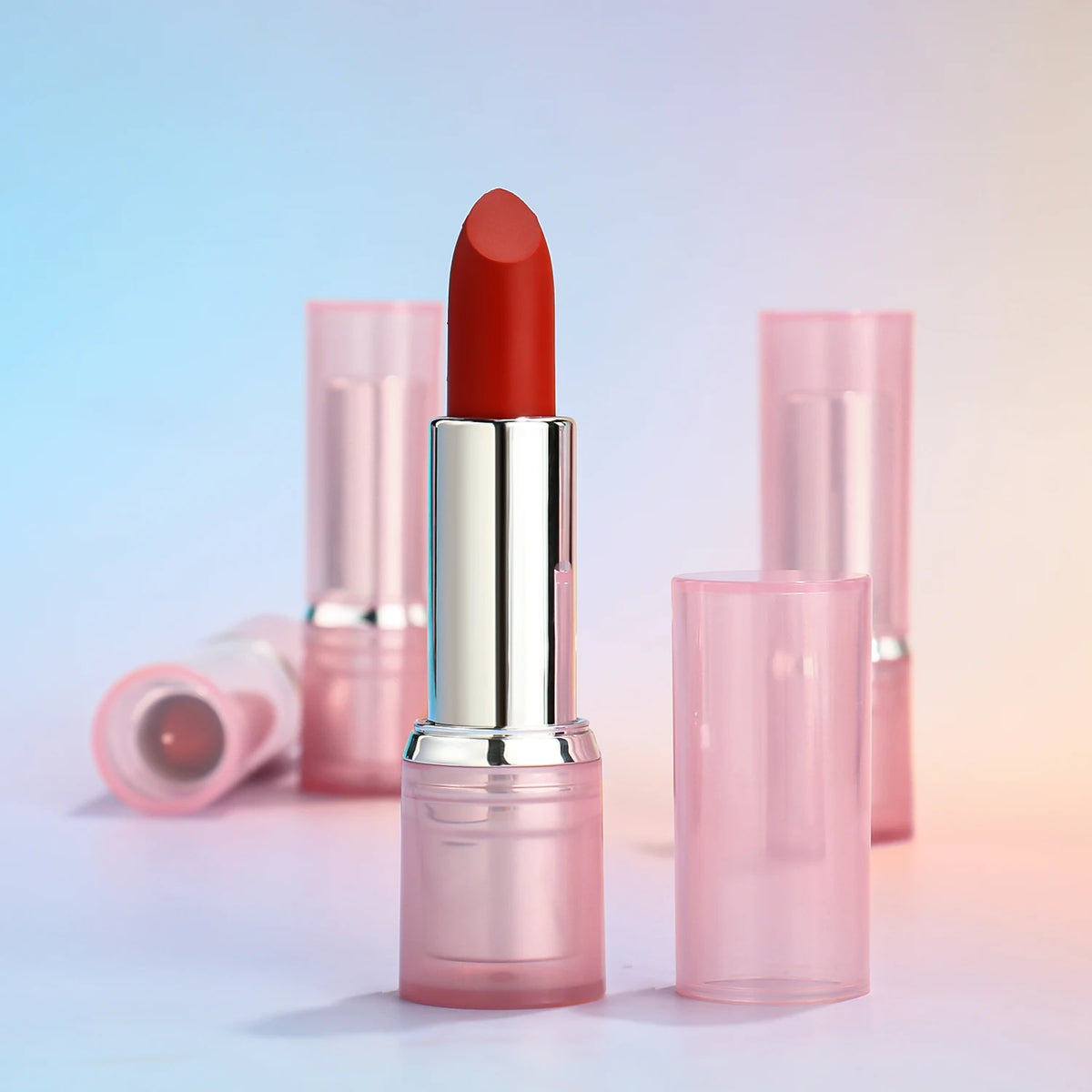 New Arrival Matte Lipstick Personalized Vegan Creamy Lip Makeup Waterproof Lipstick Cosmetics MegaBDM