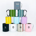 Climbing Portable Metal Travel Hiking Camp Mug Outdoor Stainless Steel Camping Carabiner Cups With Hook