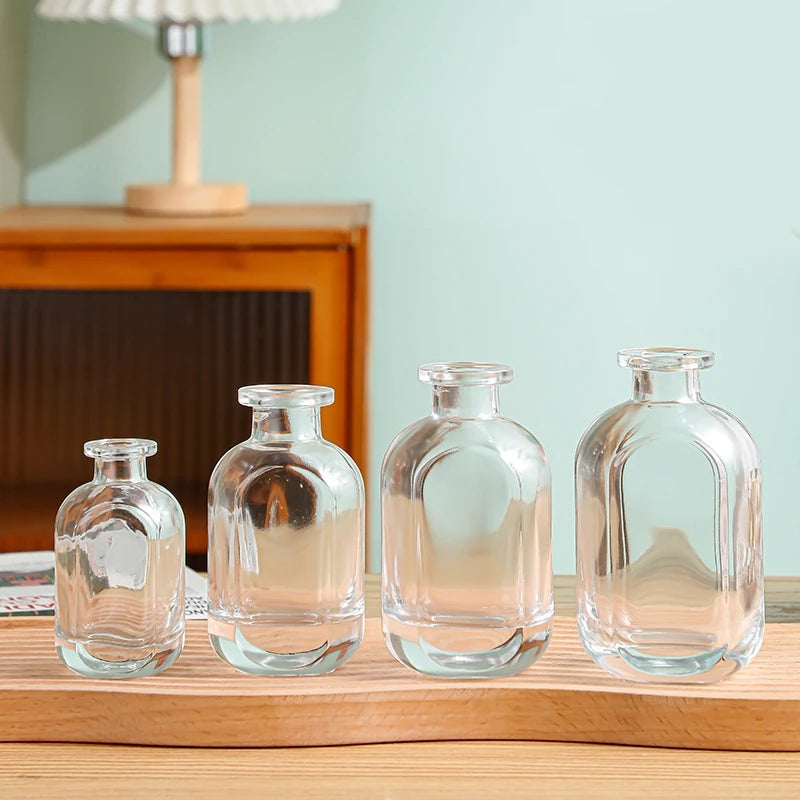Luxury Car Scent Diffuser Glass Bottle 50ml 100ml 150ml 200ml Reed Diffuser Bottle