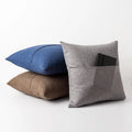 18inch Sublimation Blank Linen Pillow Case with Magazine Pocket Sofa Cushion Cover with Pocket