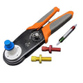 0.12-3.33m2 26-12AWG DIY Soild Terminal Wire Crimp Tool Kit for DT  DTM DTP Terminal Etc.