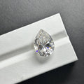 Pear Cut 3x5mm to 10x14mm Lab Grown Moissanite Diamond Stone D VVS1 Color