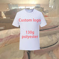 Heat-Transfer Printed Unisex T-Shirts 130gsm Satin Anti-Wrinkle Breathable Eco-Friendly Quick Dry Custom Logo