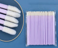 50pcs Disposable Make up Lip Brush Lipstick Gloss Wands Applicator Makeups Lip Brushes Portable Extension Cosmetic Beauty Tool