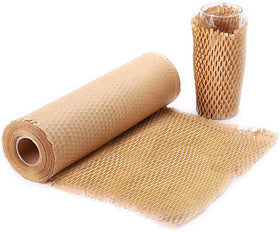 Renewable Kraft Paper Hexcel Protective Paper Wrap 38CM Width 50m Per Roll