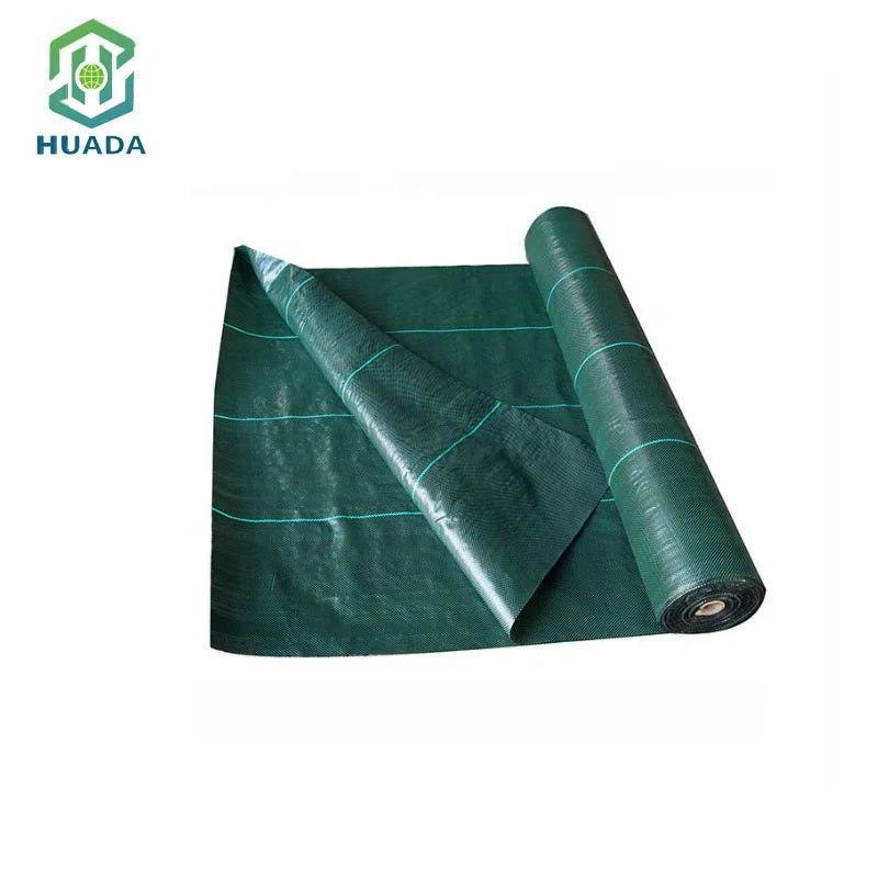 Factory Tubular Plastic Polypropylene Fabric pp Woven Roll for Weed Barrier Mat