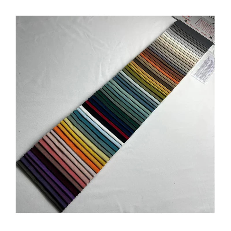 Factory Customized 100% Polyester Ripstop Matte Frosted Velvet Tricot Fabric Waterproof Tear-Resistant Girls Curtain Sofa