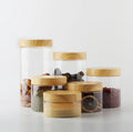 Wholesale 1000ml 500ml 600ml PET Empty Cookie PET Mason Scrub Container Jar With Aluminum Lid