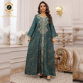Zaynab Jalabiya Dubai Wholesale Burqa Fancy Abaya Kaftan Embroidery Women Muslim Dress Dubai Abaya Women Muslim Dress