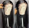 Wholesale Cheap Long Hd Lace Wig 100% Virgin Human Hair Pre Plucked Peruvian Straight Long Human Hair Wigs for Black Women