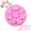 329 8 Different Designs unicorn Horse Shape Silicone Cake Mold Silicone Candle Molds Soap Making Mold Resin Candle Soap Silicone MegaBDM