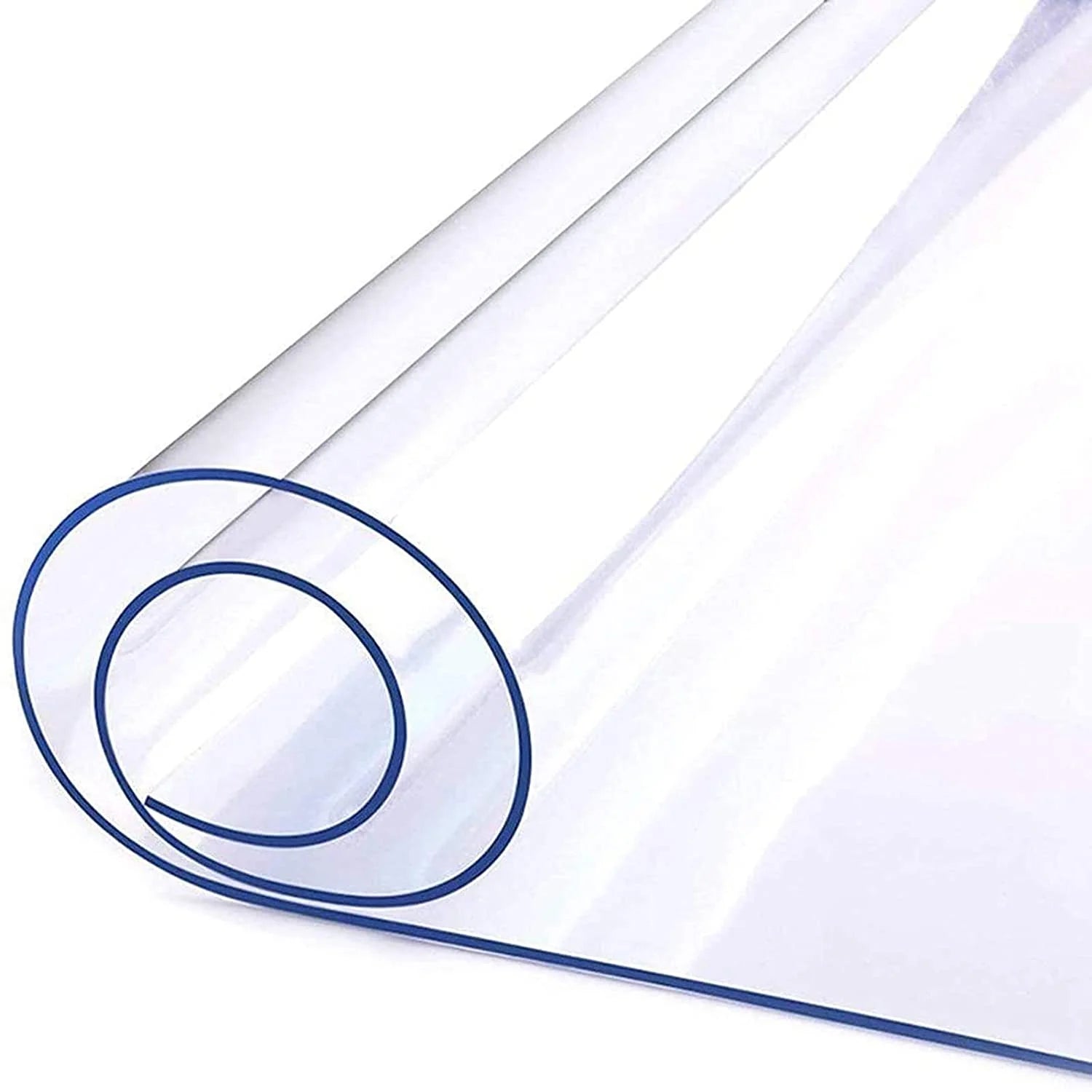 Modern Washable PVC Transparent Reversible Non-Slip Dining Table Cloth Rolls