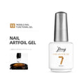 JTING New Trend Nail Art Foil Gel Transfer Uv Gel Nail Polish Support OEM/ODM Custom Private Label and Bottle Functional Gel