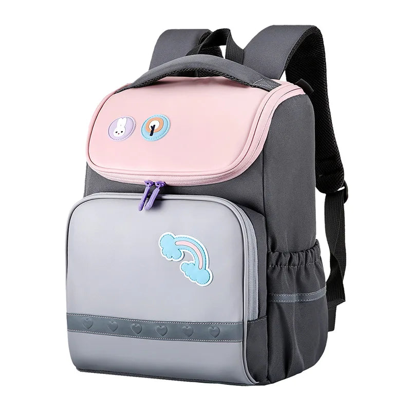 2024 New Fashion Factory Price PU Leather Backpack Pupils'school Bag Unisex Waterproof Bag for Kids