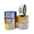 Multi color ribbon 30mm*100m Hot foil ribbon /date coding foil for expiry date coding