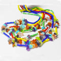 50 Inches African Cotton Tie on Chakra Crystal Natrual Gem Stone Beaded Waist Beads Belly Chain Jewelry Women Clap Offers