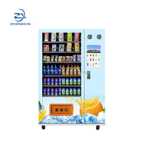 ZX Bottled Ice and Water Cold Drink Auto Snack Vending Machine